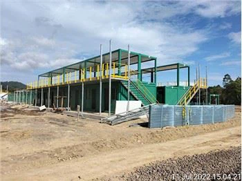 מכולה שטוחה זעירה בתי מגורים