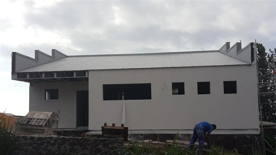 Two-Story Light Steel Villa Design For Reunion Island Clients suppliers